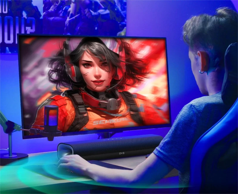 OXS Soundbar gamingowy Thunder Lite black Bluetooth