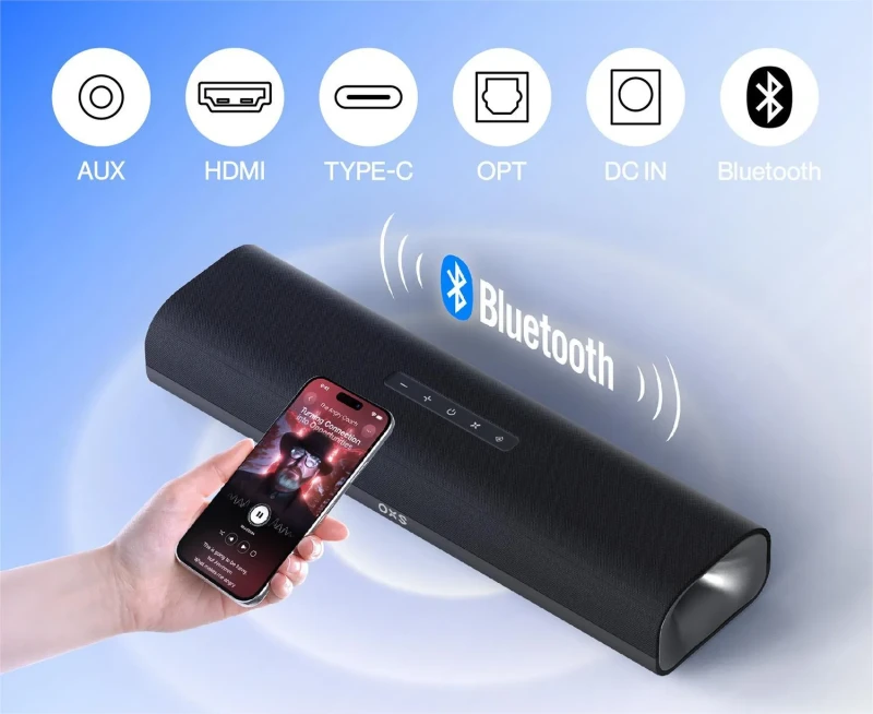 OXS Soundbar gamingowy Thunder Lite black Bluetooth