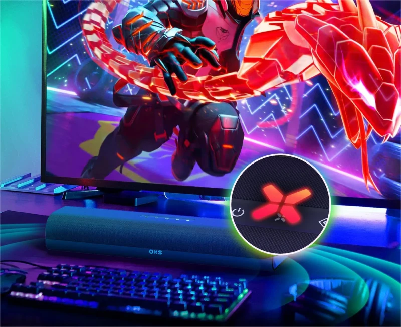 OXS Soundbar gamingowy Thunder Lite black Bluetooth