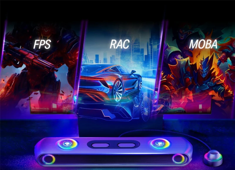 OXS Soundbar gamingowy Thunder Pro+ Gamingowy 7.1.2 Bluetooth Dolby Atmos