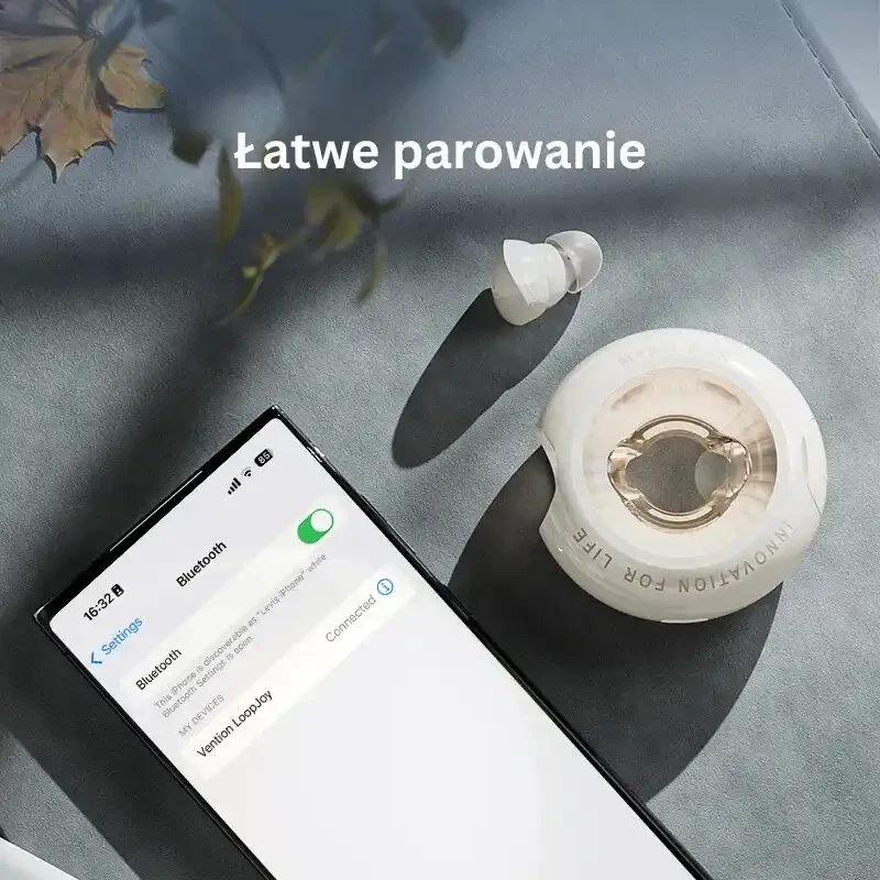 Słuchawki douszne Vention True Wireless Bluetooth Różowe