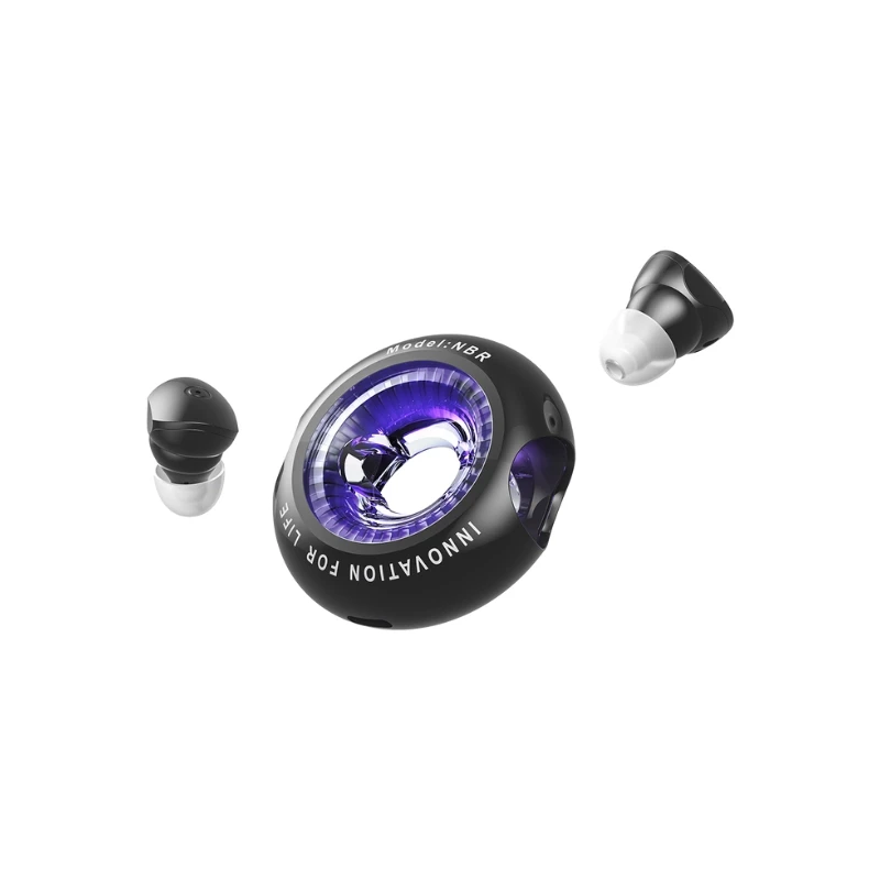 Słuchawki douszne Vention True Wireless Bluetooth czarne