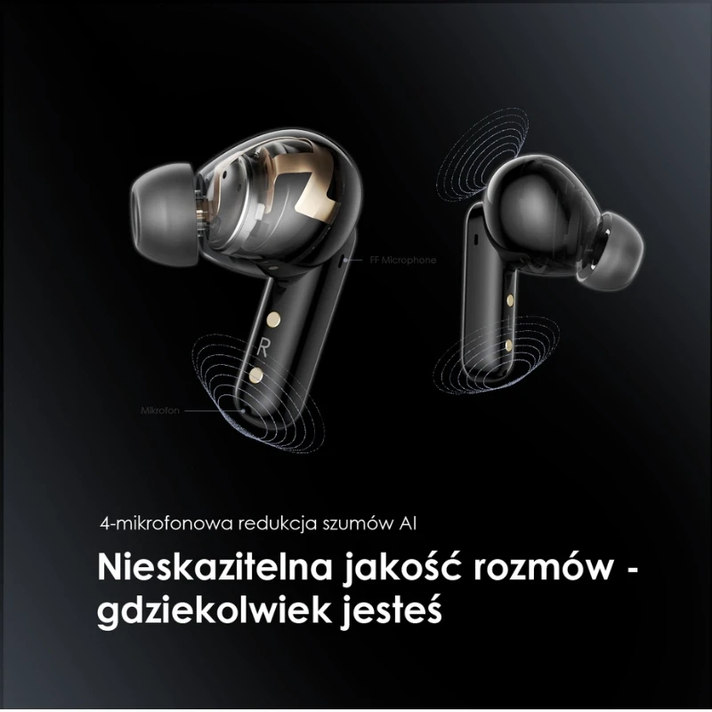 Oraimo słuchawki bezprzewodowe douszne FreePods 5
