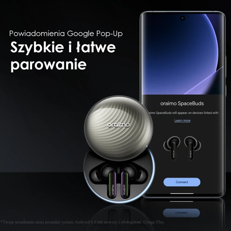 Oraimo słuchawki bezprzewodowe douszne FreePods 5