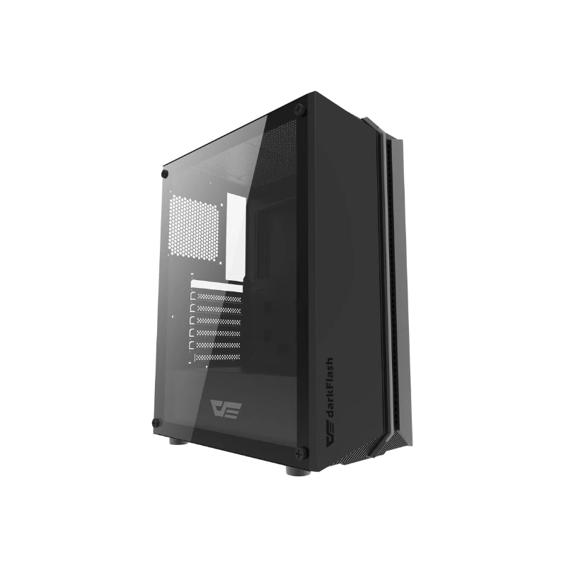 Obudowa Darkflash DK151 ATX Mid-Tower – 3x wentylatory RGB, szkło hartowane bez rgb