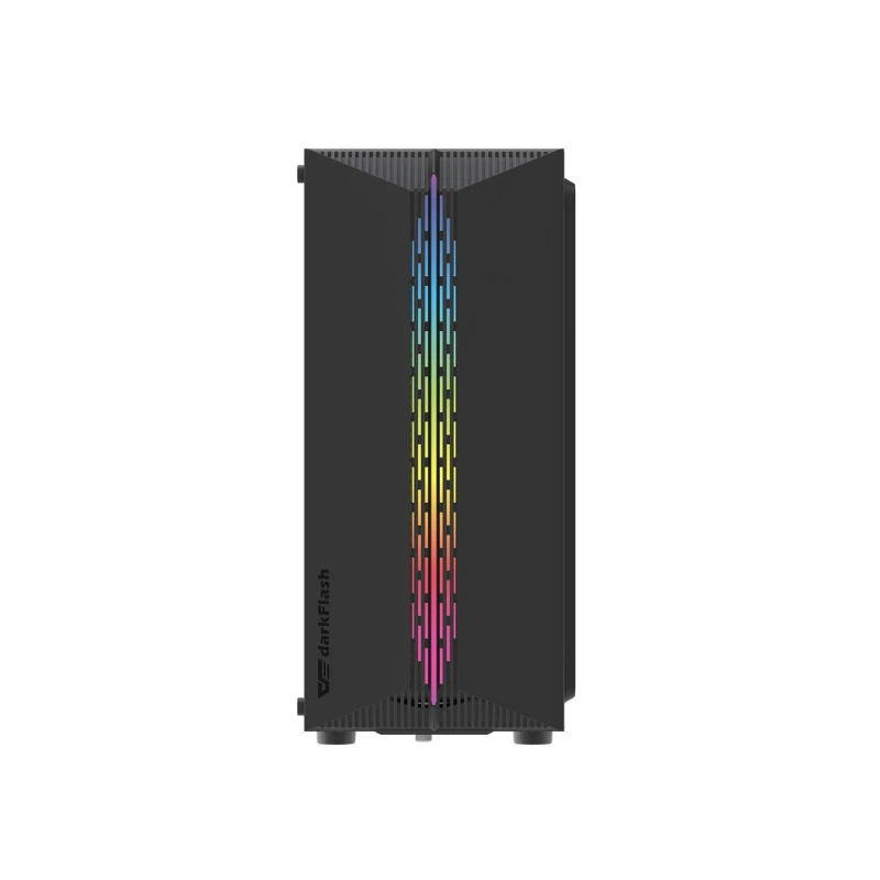 Obudowa Darkflash DK151 ATX Mid-Tower – 3x wentylatory RGB, szkło hartowane z przodu