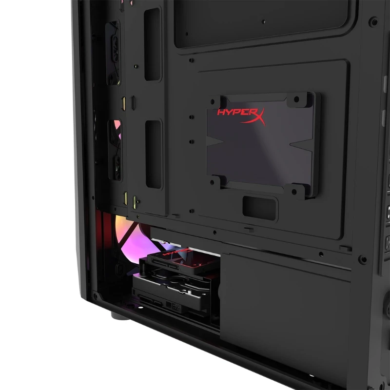 Obudowa Darkflash DK150 ATX Mid-Tower – RGB, szkło hartowane kieszeń do ssd