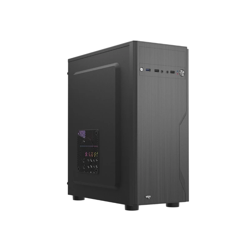 Obudowa komputerowa Darkflash Aigo B350 Black – ATX, metalowy panel boczny