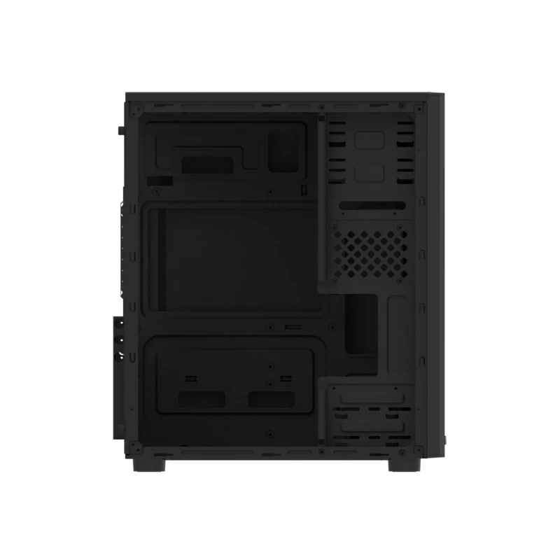 Obudowa komputerowa Darkflash Aigo B350 Black – ATX, metalowy panel boczny z boku