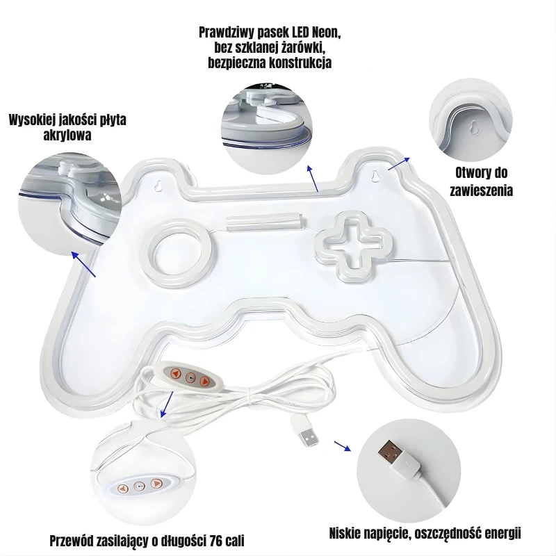 Neon-LED-Controller-Gamepad-Regulacja-jasności-USB-8.webp