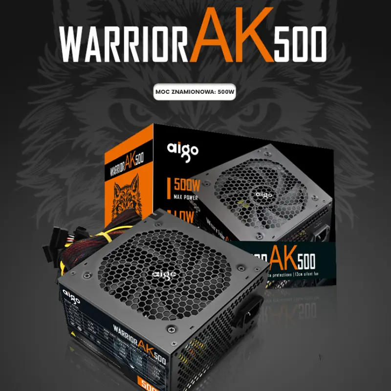 Zasilacz AIGO AK500 500W