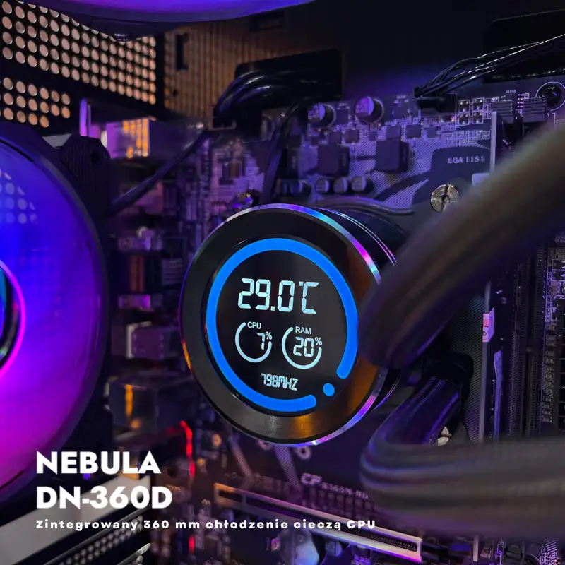 Wyświetlacz LCD Darkflash DN-D360