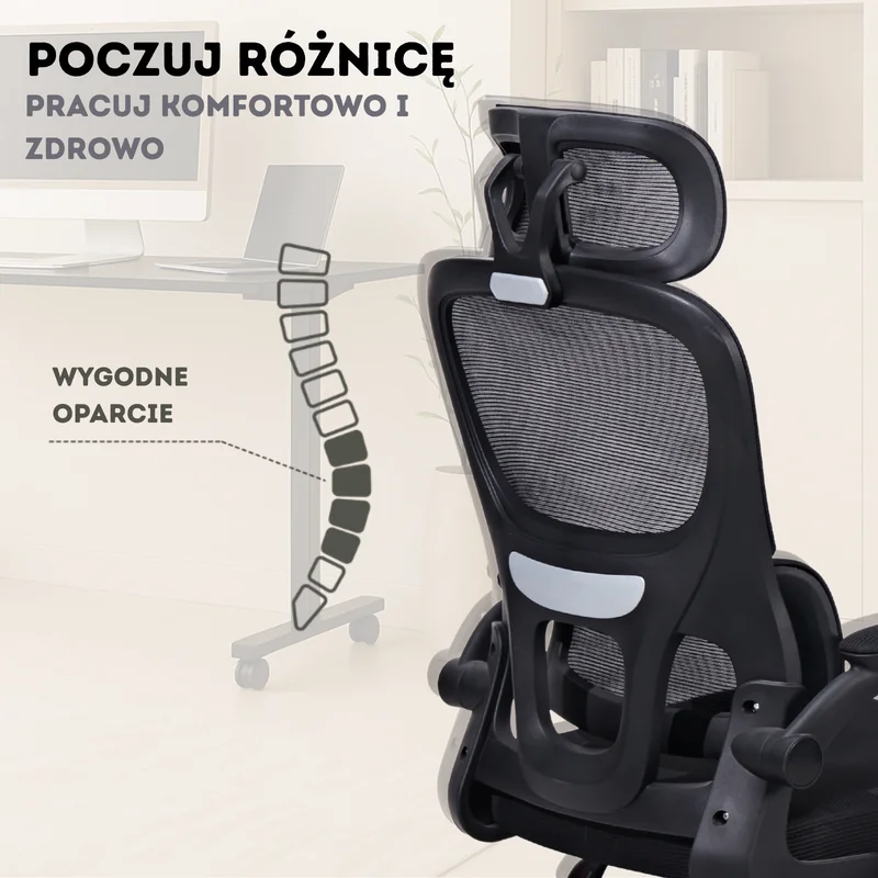 Ergonomiczne oparcie Breeze 8B