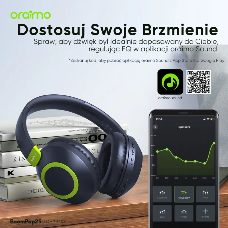 Aplikacja oraimo sound BoomPop 2S