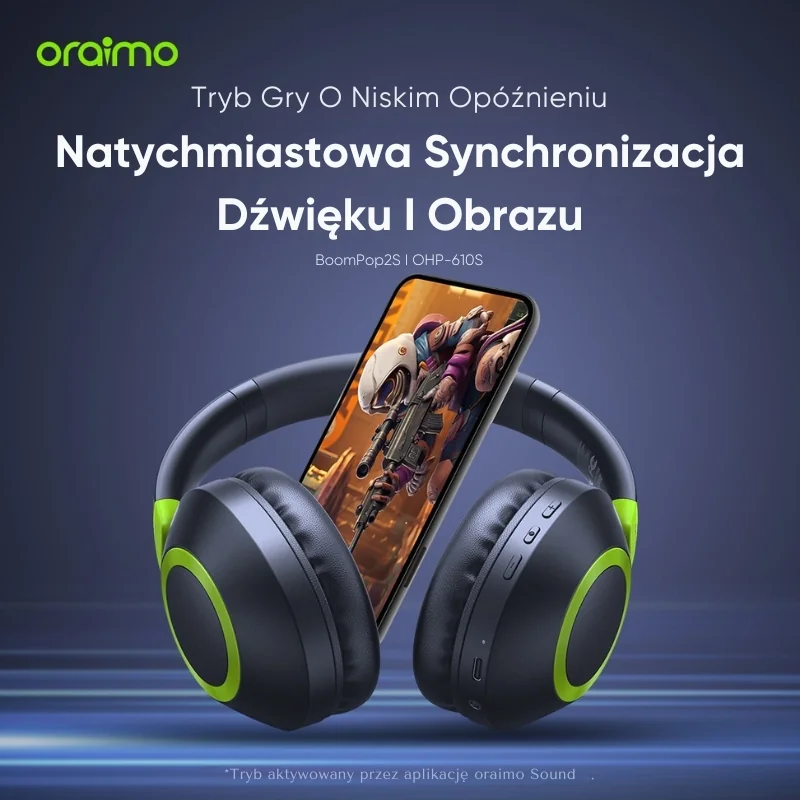 Tryb gamingowy BoomPop 2S